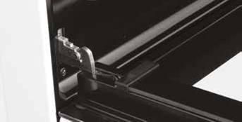 Плавное закрытие дверцы духовки