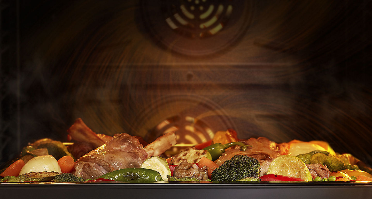 Компактный духовой шкаф с функцией СВЧ