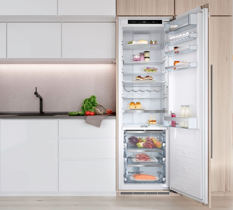 Холодильник Bosch KIV38V20RU: инновационная технология охлаждения и безупречный стиль вашей кухни.