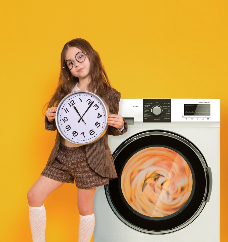 Время окончания стирки